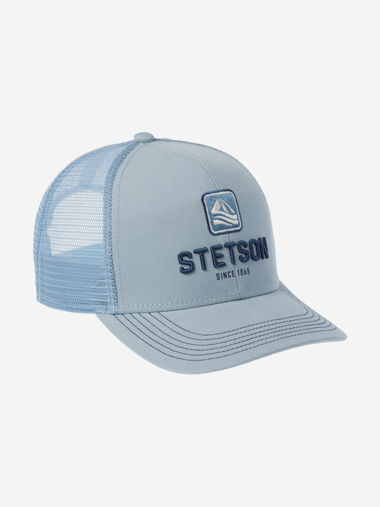 Бейсболка с сеточкой STETSON 7771105 BASEBALL CAP SAILING (голубой)