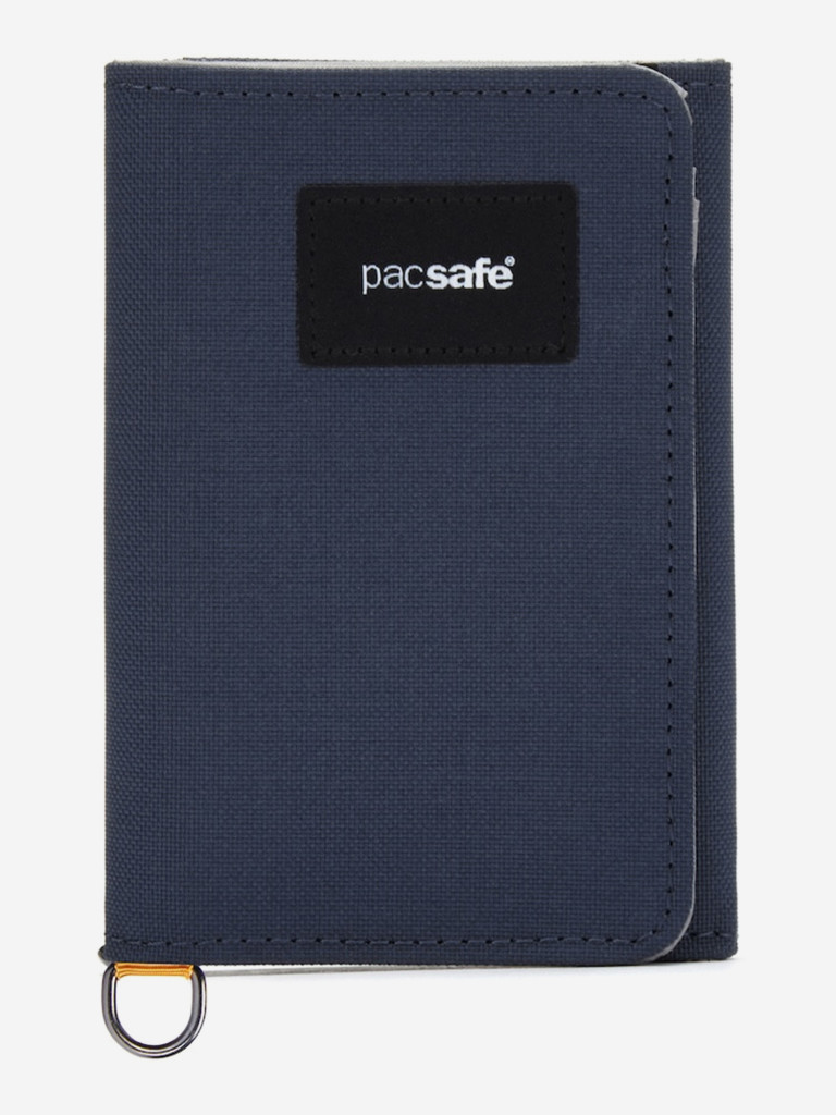 Кошелек антивор Pacsafe RFIDsafe trifold wallet, Coastal Blue