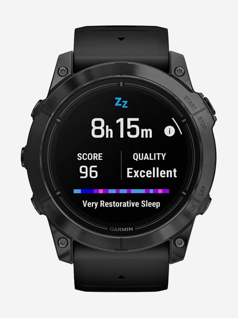 Спортивные часы Garmin EPIX PRO (Gen 2) Standard Edition 51 мм, серый, черный силиконовый ремешок