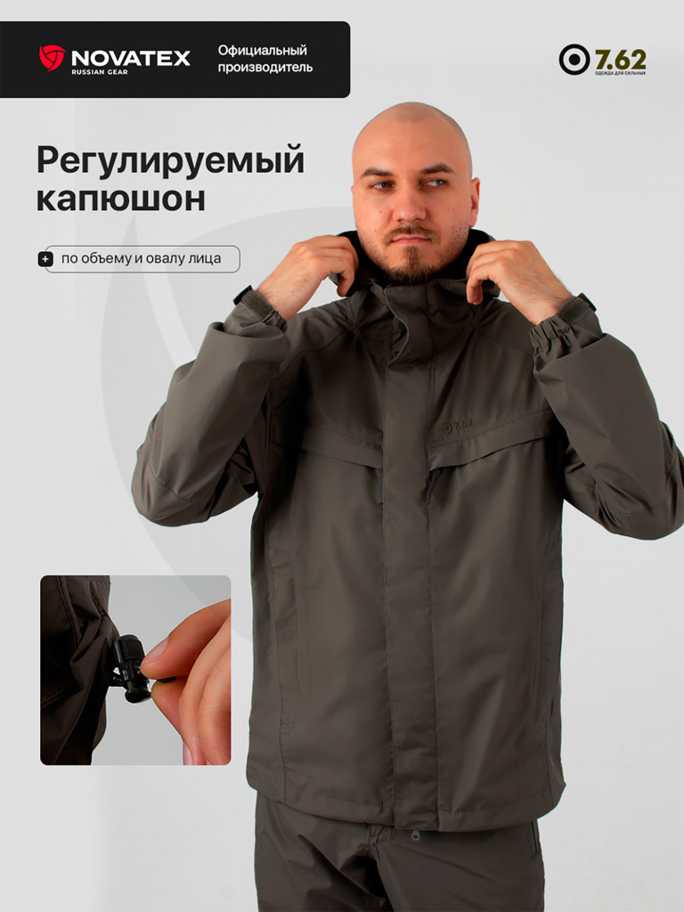 Костюм летний для охоты и рыбалки Монолит 7.62, олива