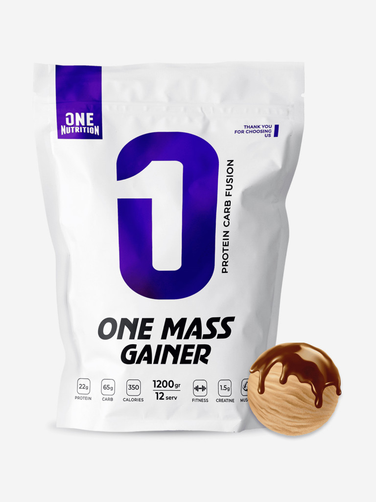 Гейнер, One Nutrition, 1200 г, ирландский крем