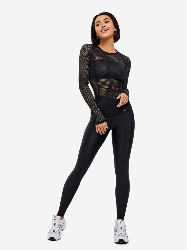 Рашгард женский Bona Fide Rashguard Round Fresh "Black"