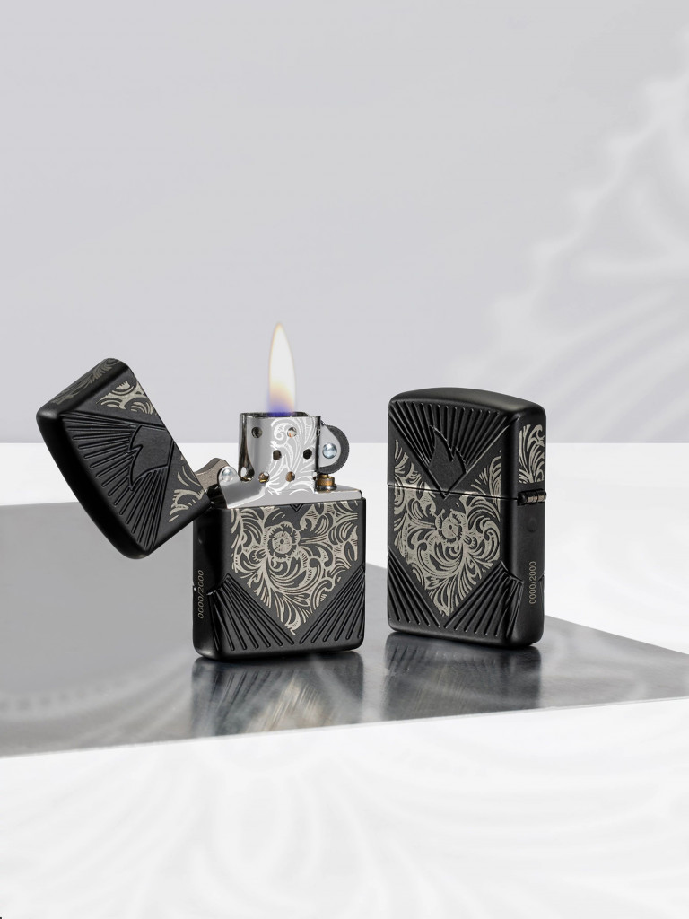 Зажигалка бензиновая ZIPPO 46025 Venetian Armor