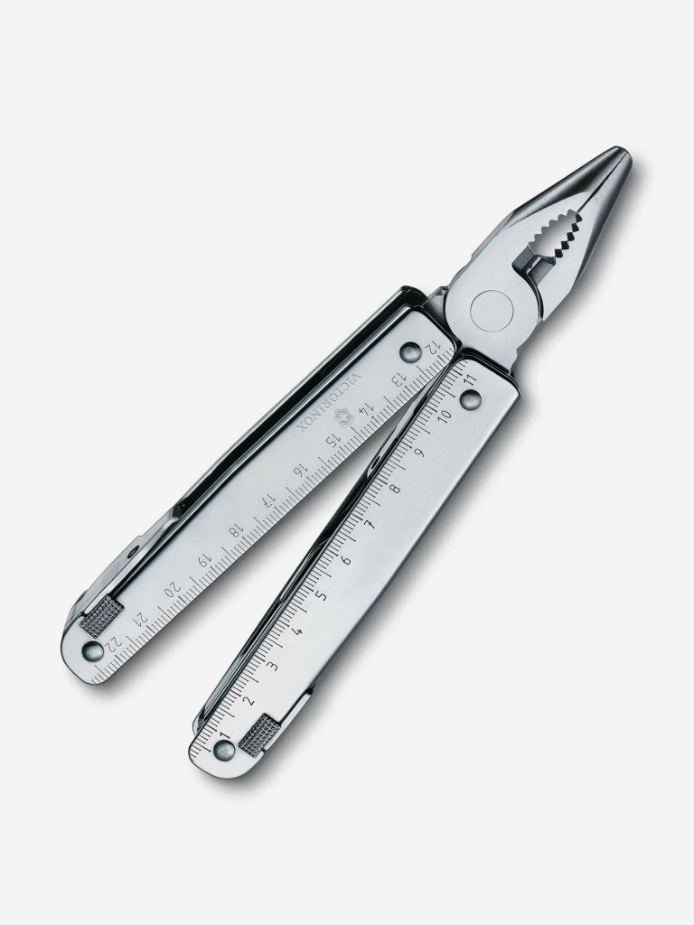Мультиинструмент складной Victorinox SwissTool 27, 115 мм, 27 функций, кожаный чехол