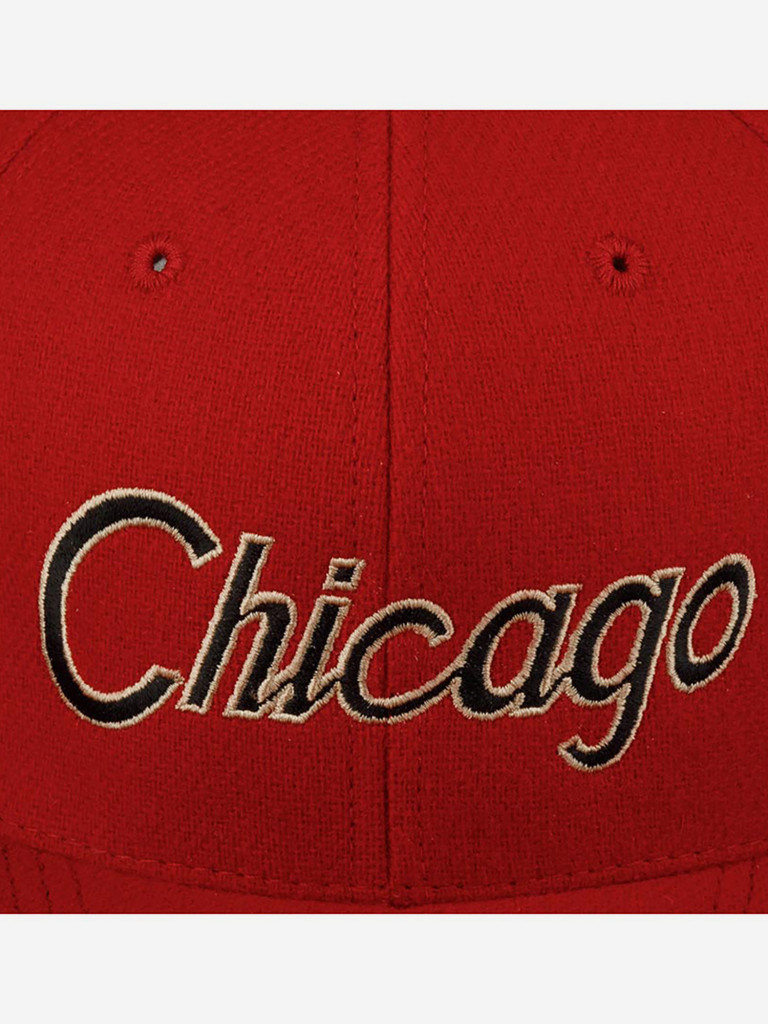 Бейсболка с прямым козырьком HOOD 100-MWL005-IL011-CMA Chicago VI (красный)