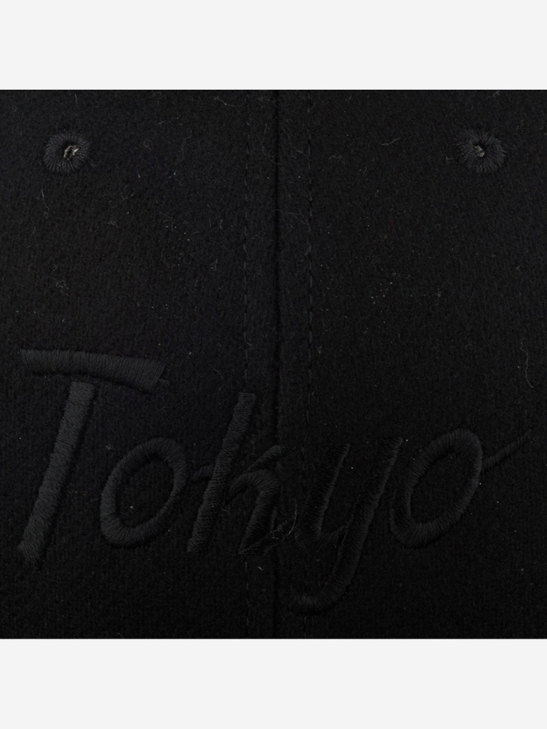Бейсболка с прямым козырьком HOOD 100-MWL002-JP013-BK Tokyo II (черный)