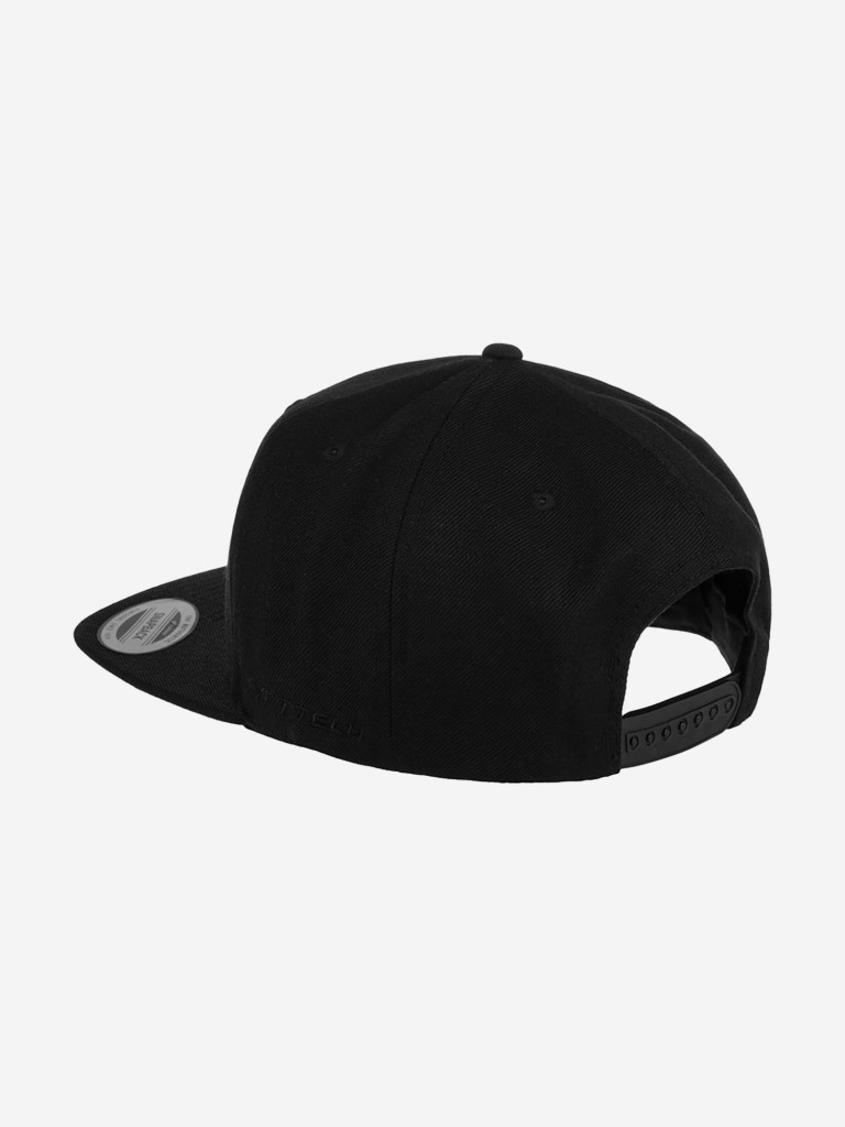 Бейсболка с прямым козырьком FLEXFIT 6089M (черный)