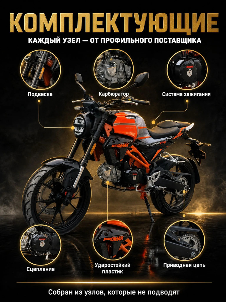 Мопед PROMAX CB150R