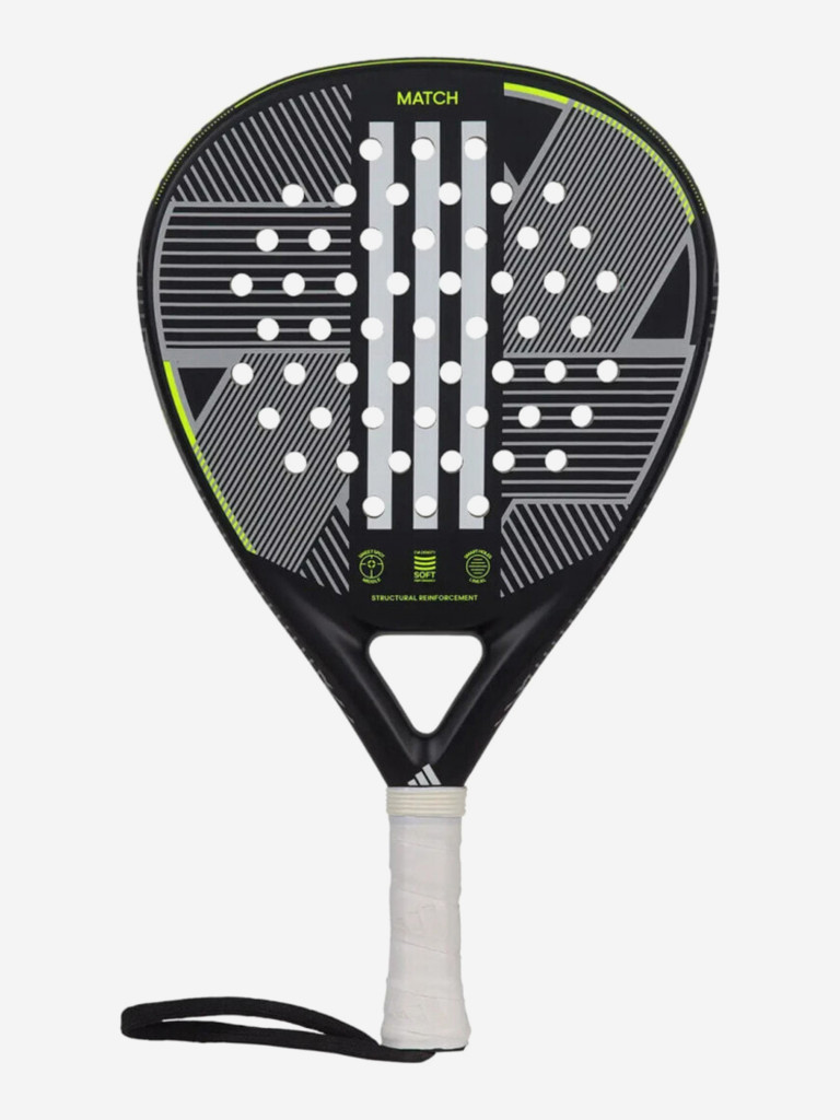 Ракетка для падела Adidas Match 3.3 Black Lime 2024