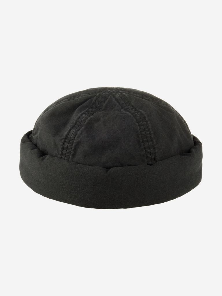 Шапка докер STETSON 8821107 DOCKER DELAVE ORGANIC COTTON (черный)