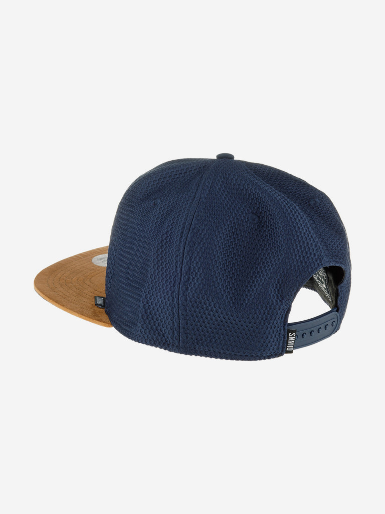 Бейсболка с прямым козырьком DJINNS 6P SB Honey Knit (синий)