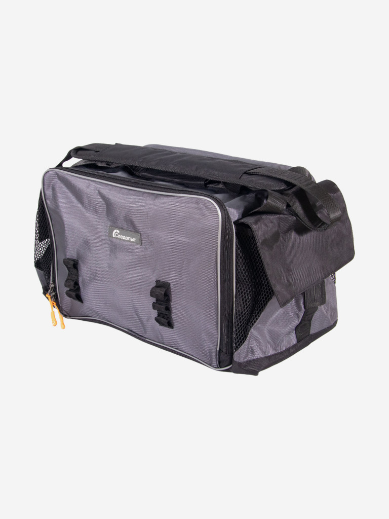 Сумка рыболовная Следопыт Lure Bag XL, 40х28х24 см, цвет серый + 5 коробок Luno.