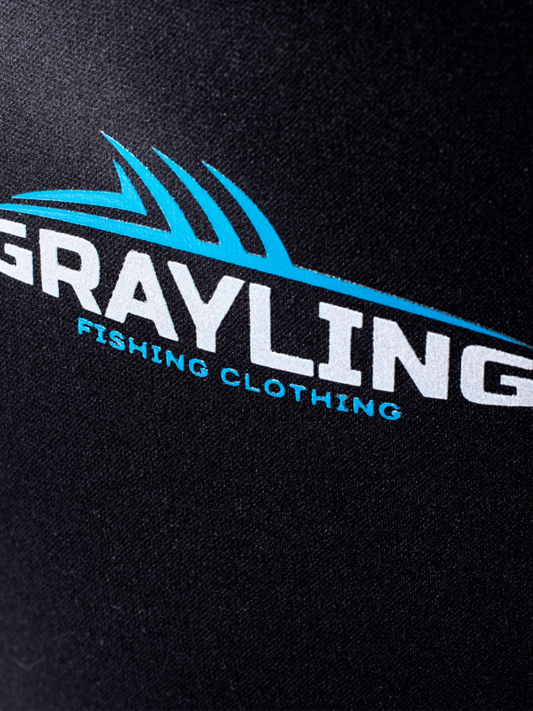 Рыбацкие неопреновые низкие сапоги GRAYLING Reef(Риф) черный/синий