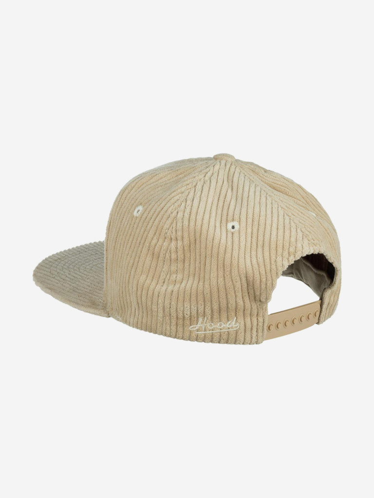 Бейсболка с прямым козырьком HOOD 103-SWC001-CA001-KH Brentwood Cord (бежевый)