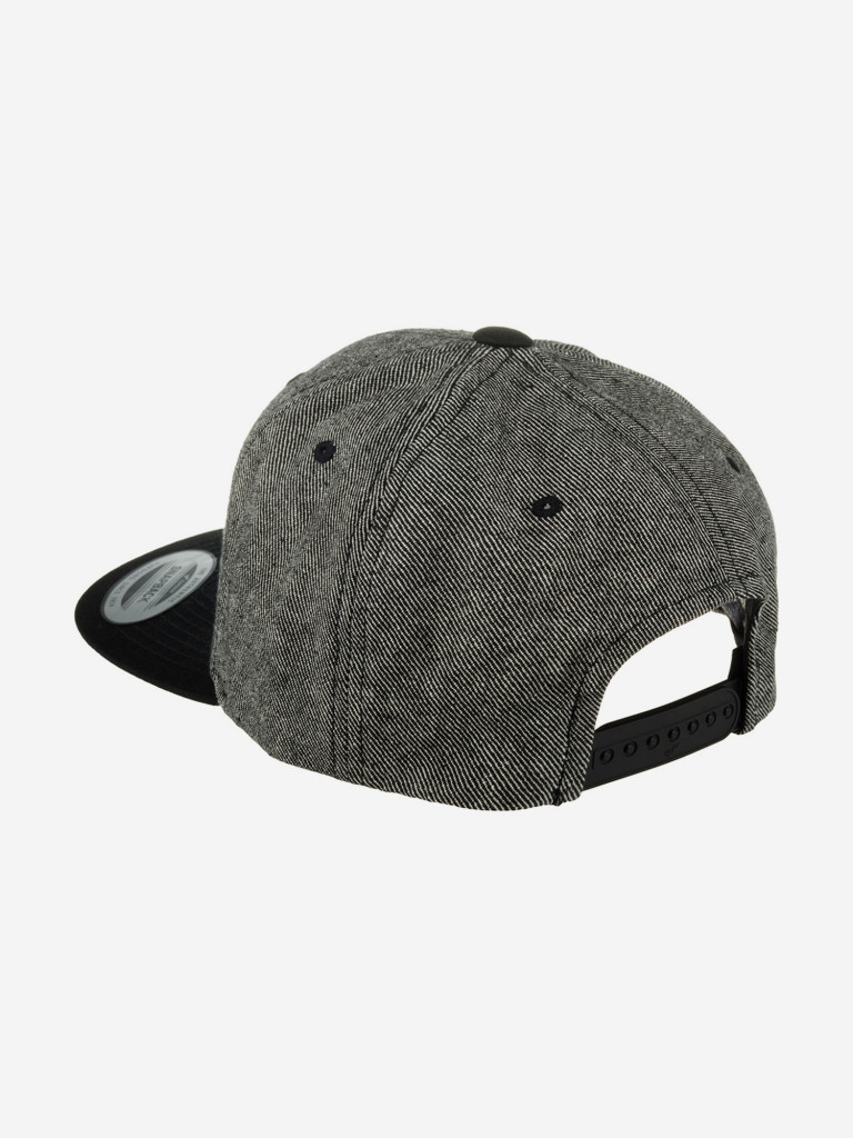 Бейсболка с прямым козырьком FLEXFIT 6089MS (серый)