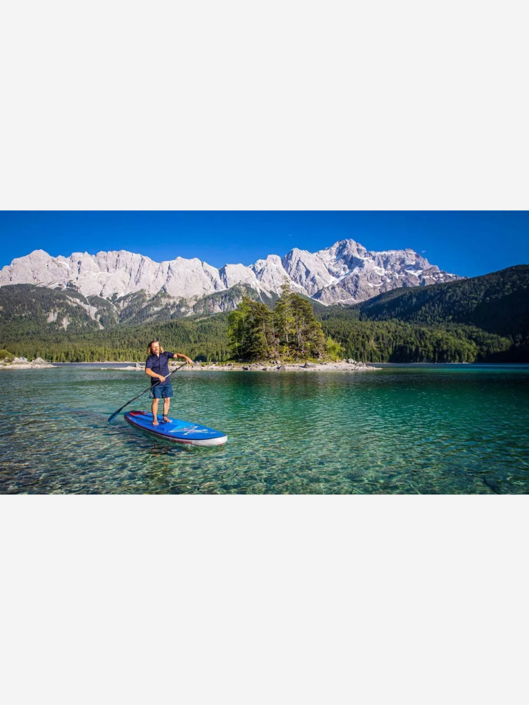 Сапборд надувной двухслойный Starboard iGO Deluxe SC 11.2х31+х6, 340x79x15 см