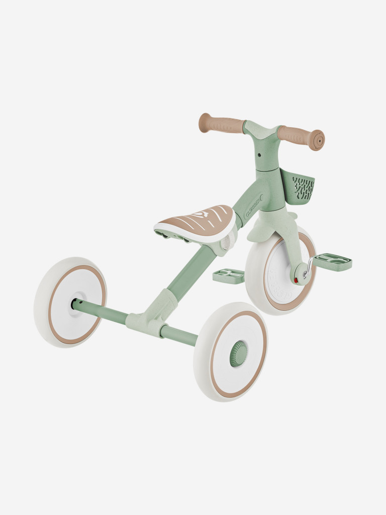 Трехколесный велосипед-беговел Globber LEARNING TRIKE 2в1 PLUS ECOLOGIC