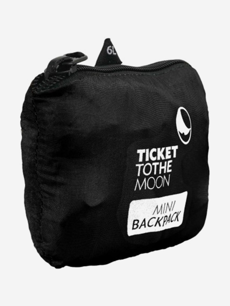 Рюкзак TICKET TO THE MOON backpack XS 6L, Black