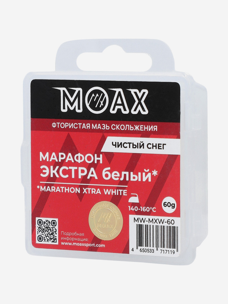 Мазь скольжения для беговых лыж Moaxsport Marathon Xtra, 60 г