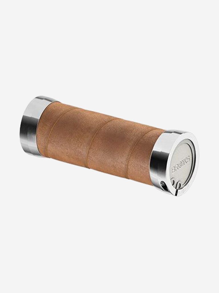 Грипсы Brooks Slender Leather Grips 100/100 Dark Tan