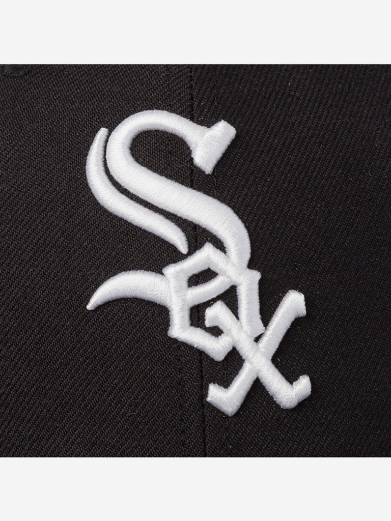 Бейсболка с прямым козырьком 47 BRAND B-SRS06WBP-BKA Chicago White Sox MLB
