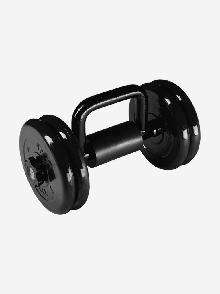 Гиря разборная BARBELL ATLET 24 кг Черная