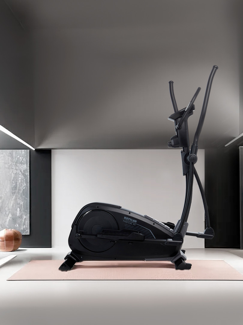 фото Эллиптический тренажер kettler nova m, черный