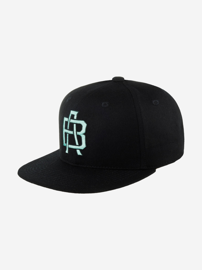 Бейсболка с прямым козырьком HOOD 112-MWL020-CA010-BK Bel Air Interlock (черный)