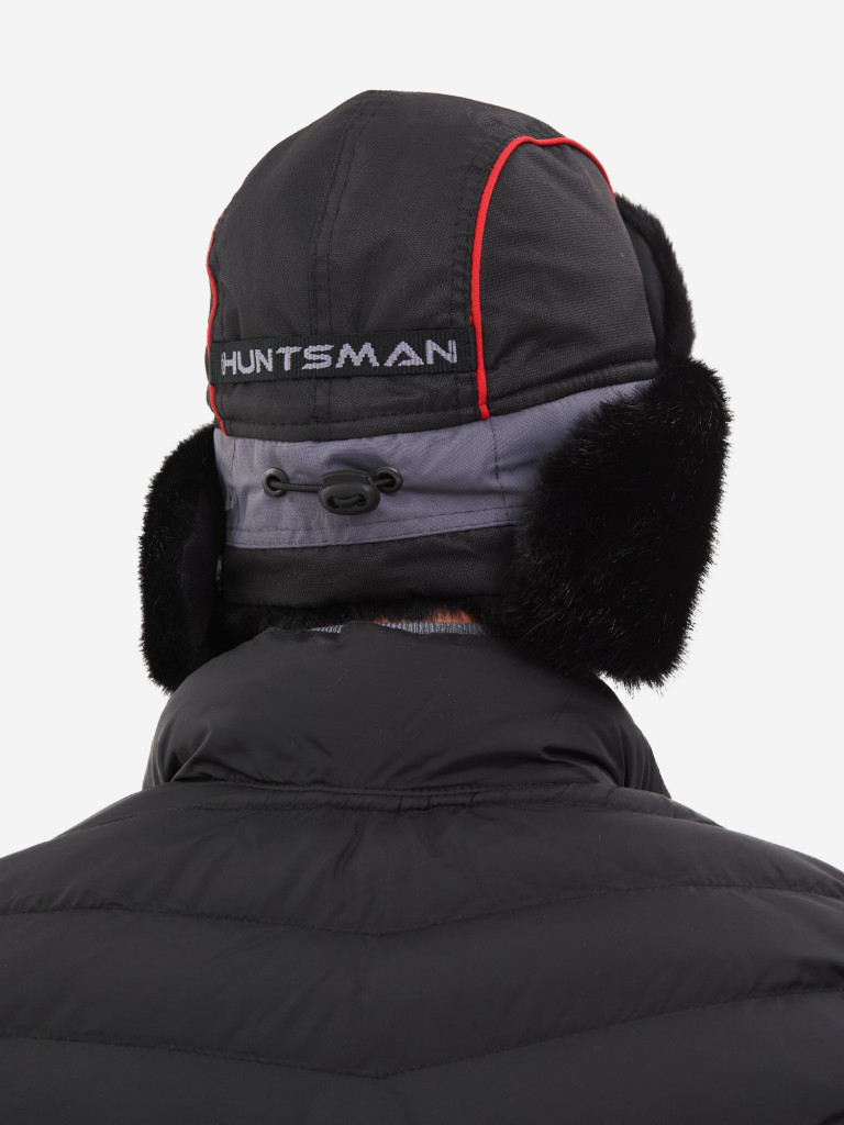 Шапка-ушанка зимняя мужская Huntsman Siberia Breathable меховая мембранная