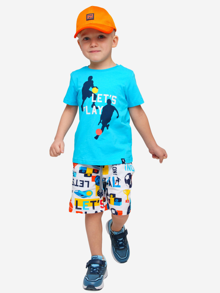Комплект Playtoday для мальчика: футболка, шорты