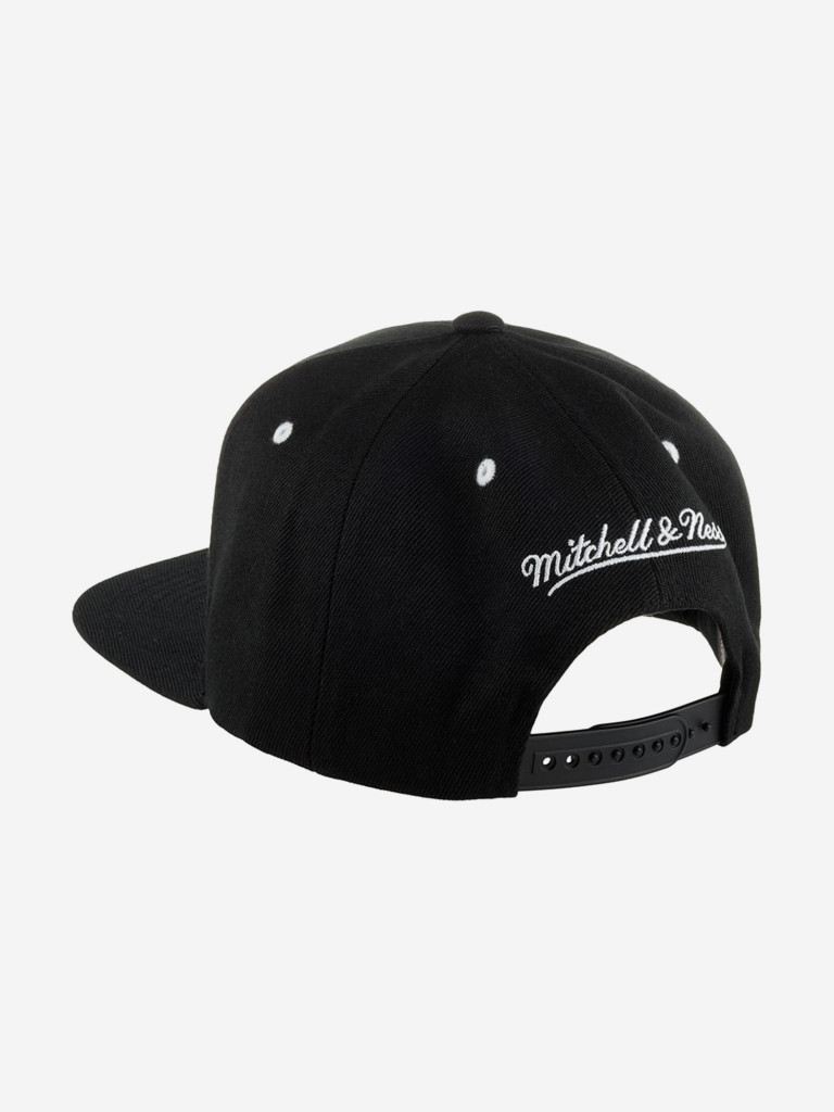 Бейсболка с прямым козырьком MITCHELL NESS 6HSSMM20202-BNEBLCK Brooklyn Nets NBA
