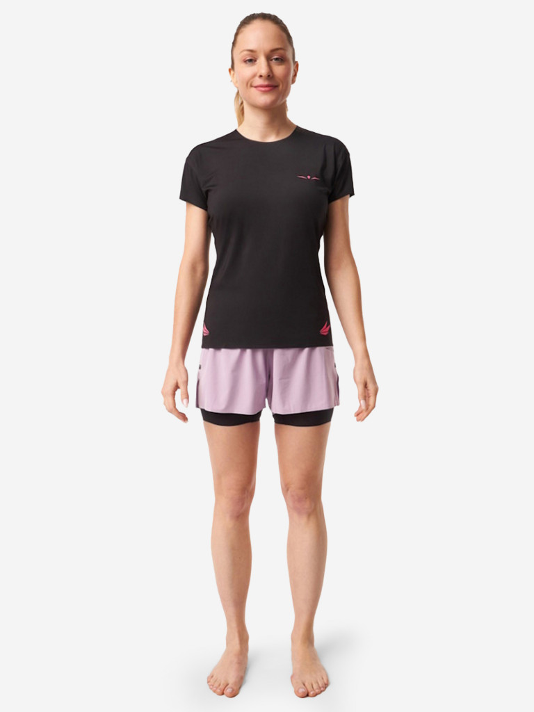 Шорты с поясом женские UGLOW, розовый