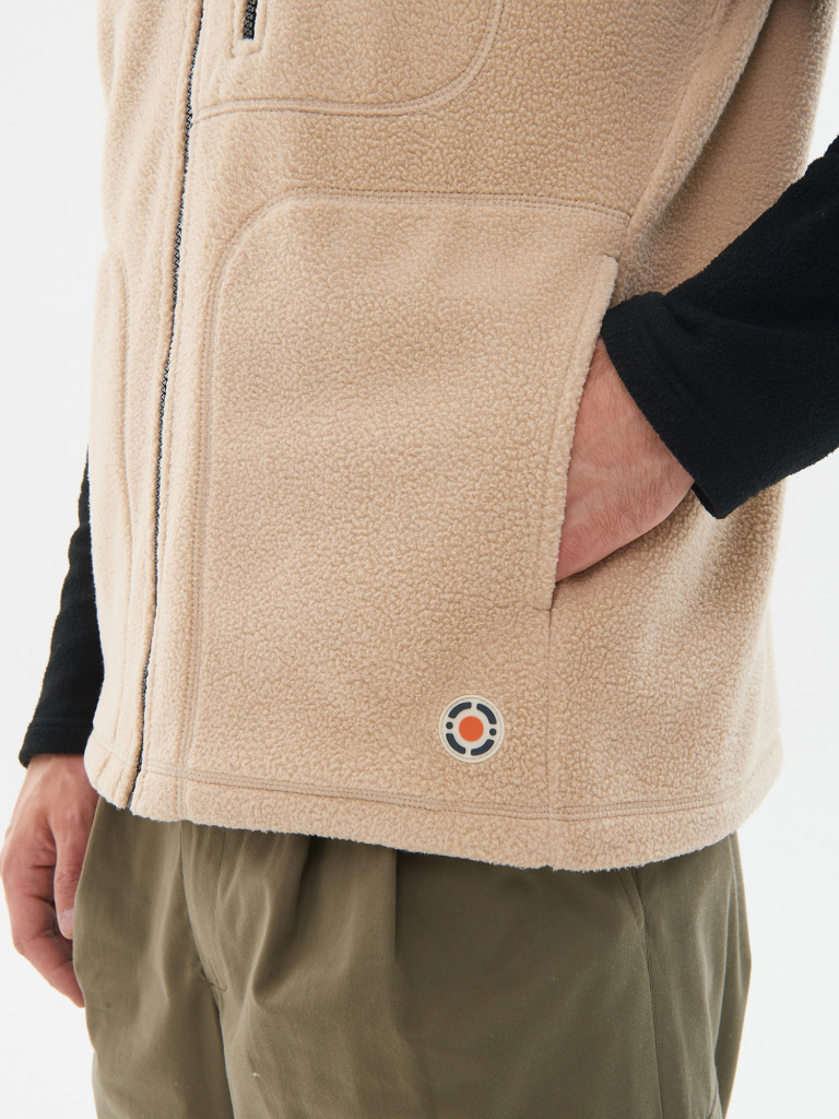 Жилет мужской oversize PointHit безрукавка из шерпы