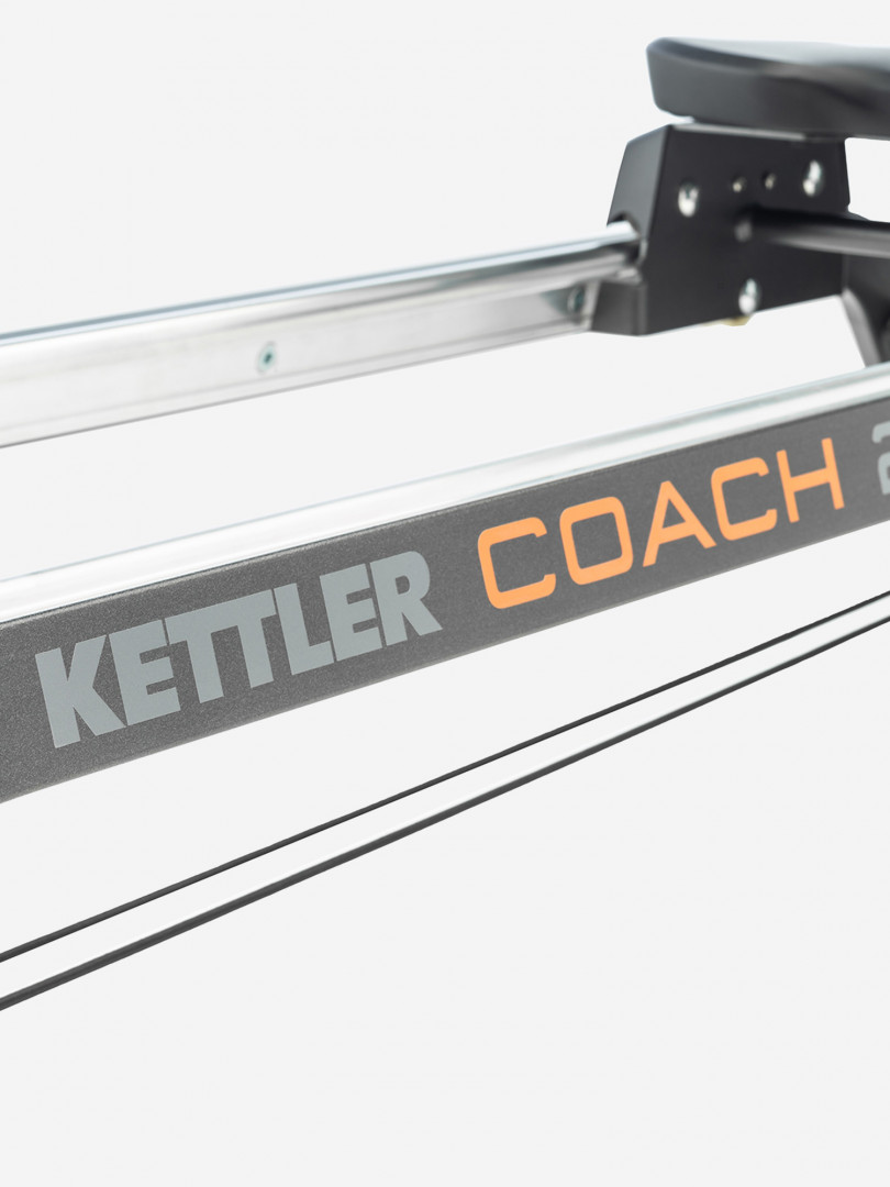 фото Тренажер гребной kettler coach 2, серый