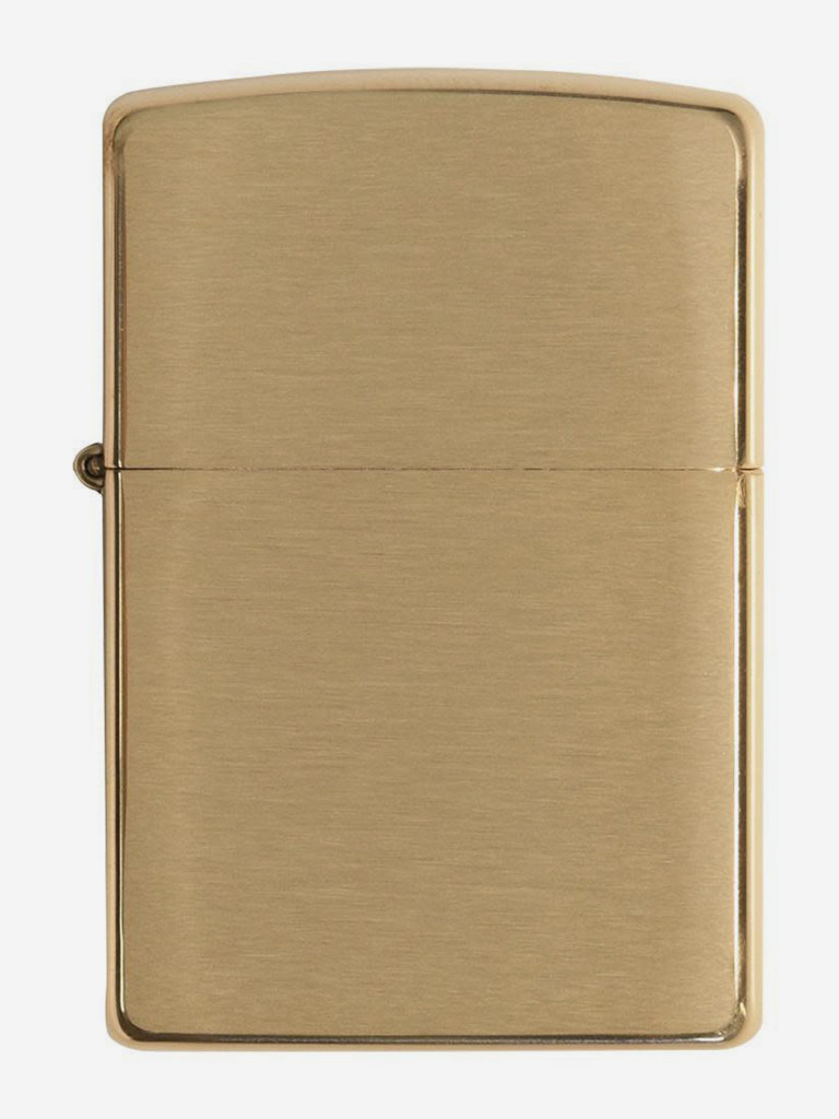 Зажигалка бензиновая ZIPPO 204B Classic Brushed Brass