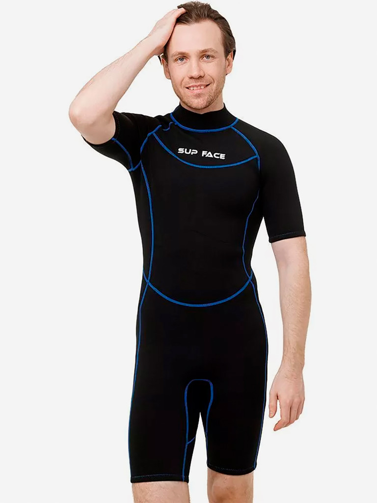 Костюм неопреновый мужской SUP face YMT39 2.5 мм, короткий