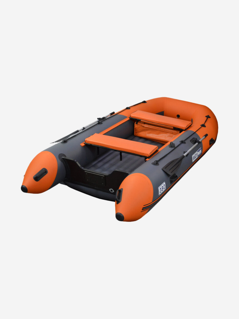 Лодка НДНД Boatsman BT380A, графитово-оранжевый