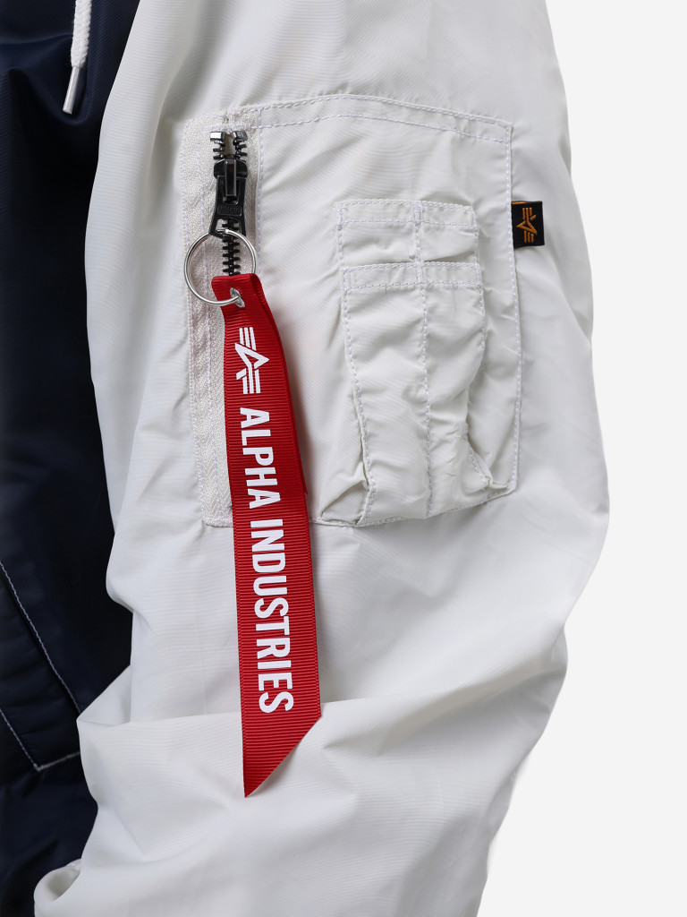 Ветровка мужская L-2B Hooded Relaxed Varsity Alpha Industries