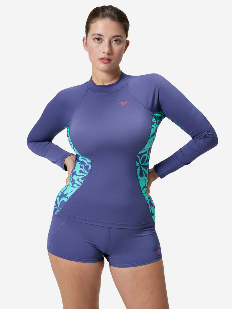 Рашгард женский Speedo Синий 6749₽