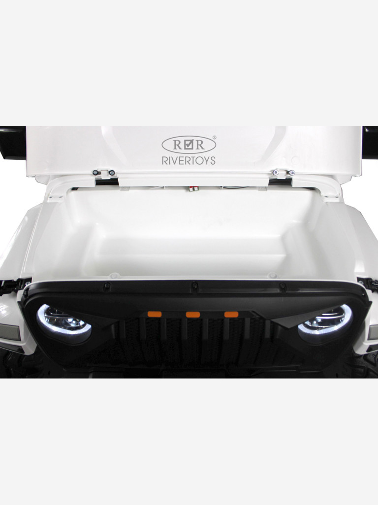 Двухместный 4 WD трансформер электромобиль RIVERTOYS Jeep с пультом