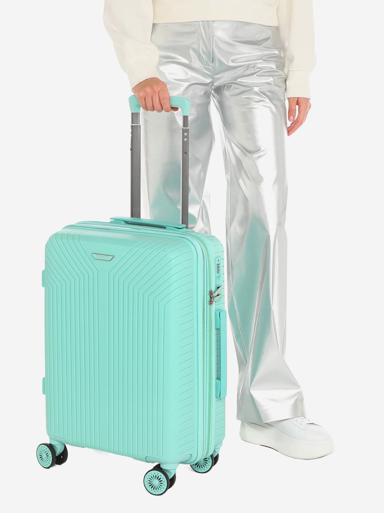 Чемодан маленький на колёсах ручная кладь TENDANCE S