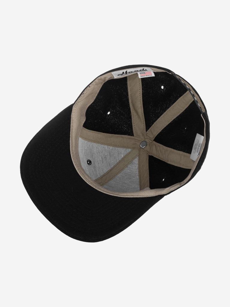 Бейсболка с прямым козырьком HOOD 100-MWL001-NY015-BK Marcy, NY (черный)