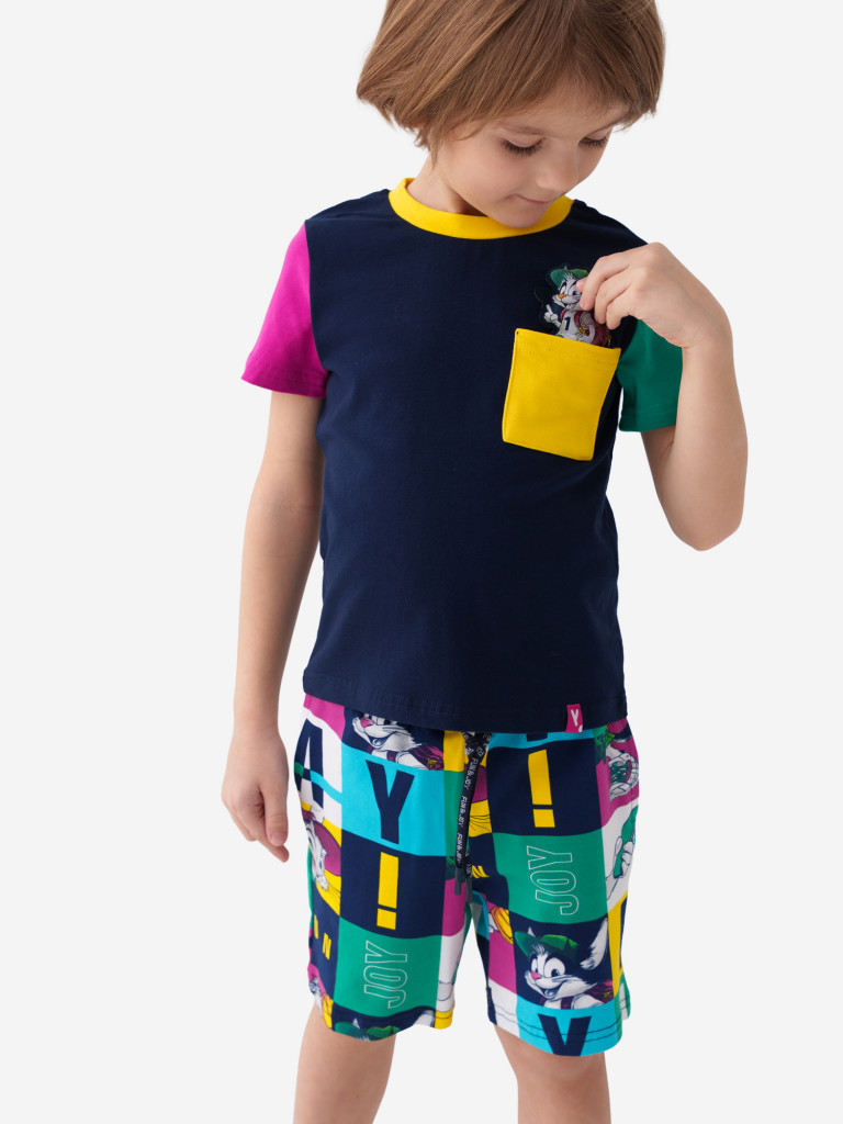 Комплект для мальчиков: футболка, шорты PlayToday