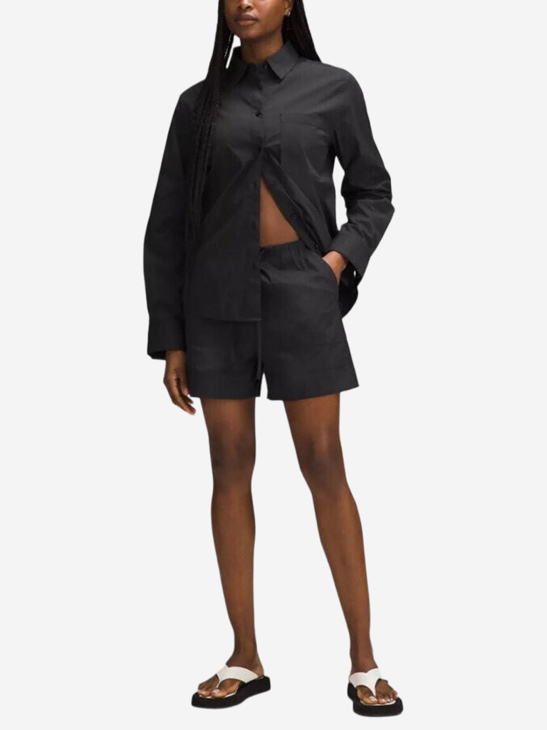 Шорты Lululemon Poplin High-Rise Short 4"
