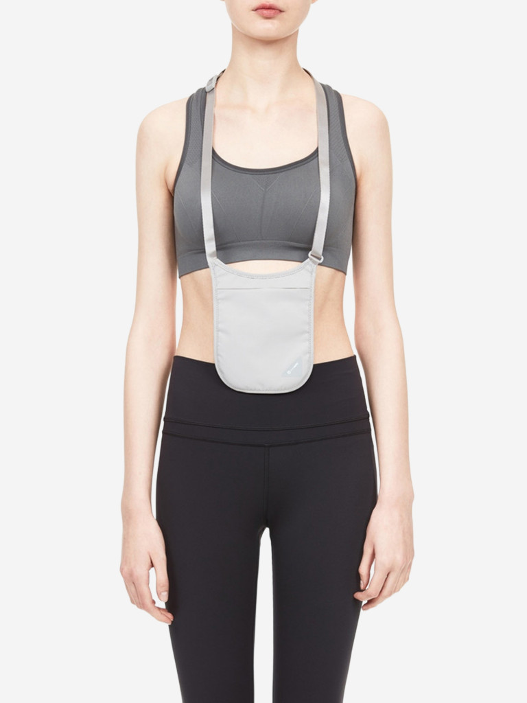 Кошелек на шею Pacsafe Coversafe V75, Gray