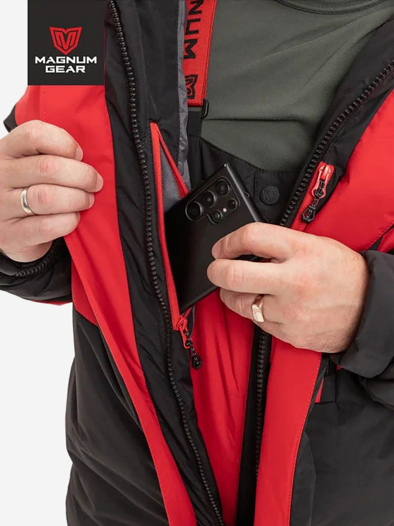 Костюм для рыбалки MAGNUM GEAR GENESIS -35° С красный