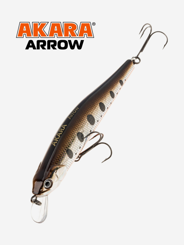 Воблер Akara Arrow 80SP 8 гр. минноу, суспендер. твичинговый, на щуку, судака A88