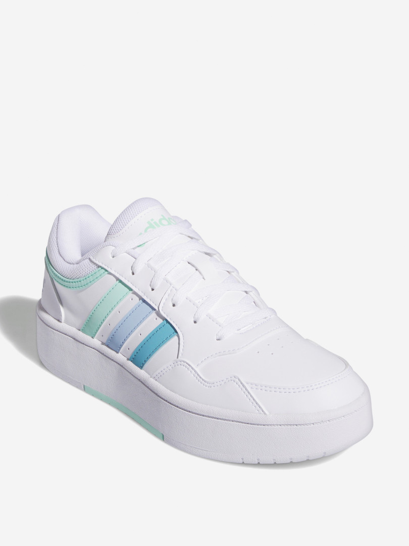 Кеды женские adidas Hoops 3.0 Bold 31959450299 Голубой, размер 38,36,36.5,37.5,40.5,39,38.5,40,37, фото 3