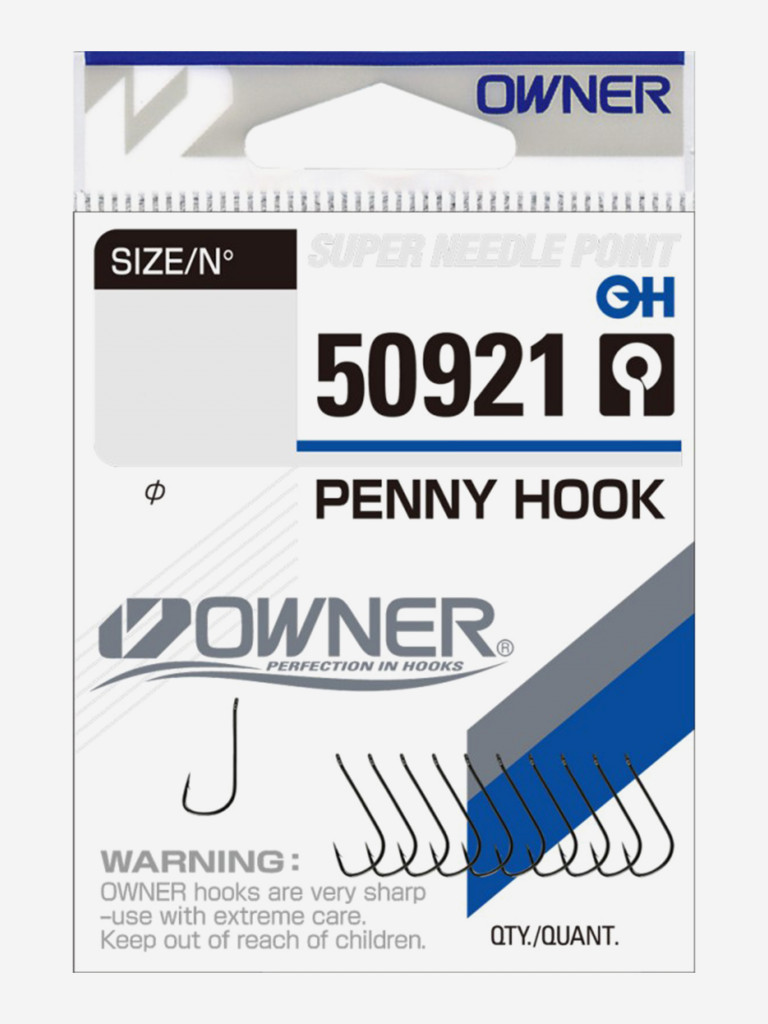 Крючок OWNER Penny Hook BC №12 11шт