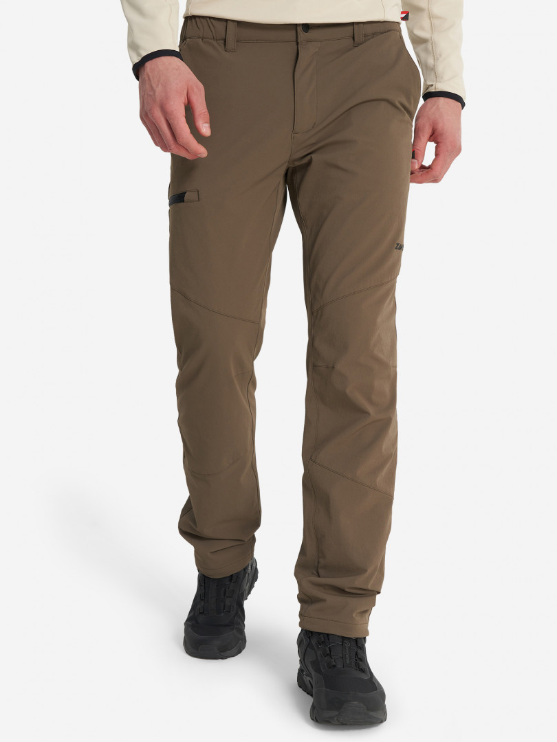 Брюки утепленные мужские Zanier Коричневый 6999₽